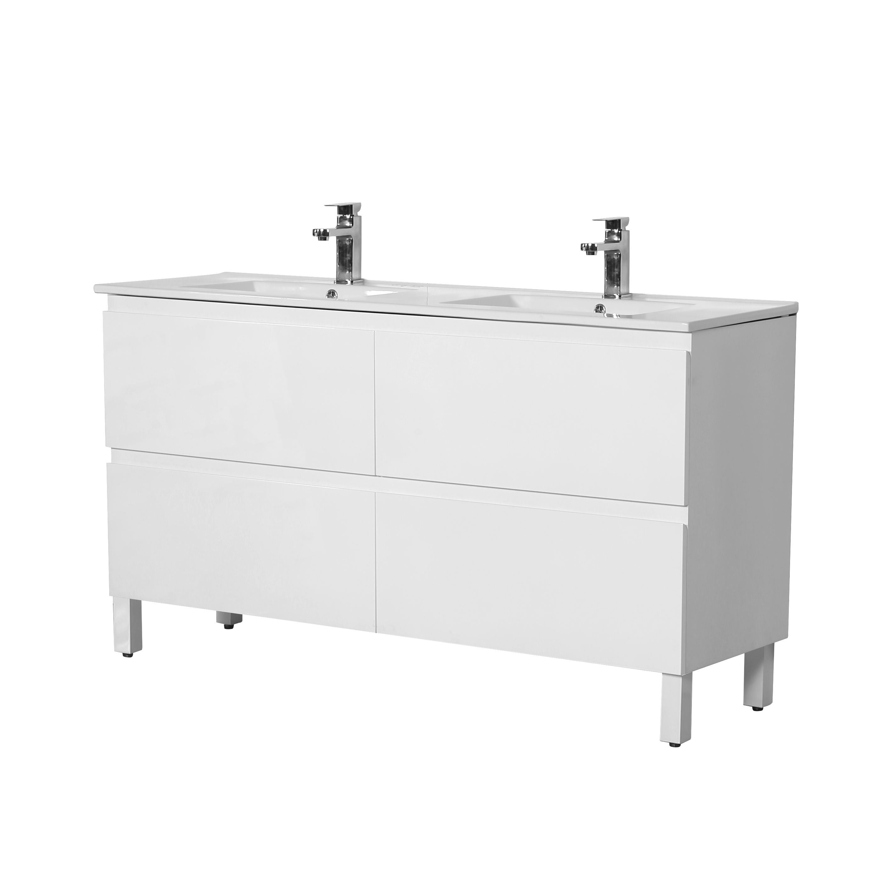 Leg Vanity Cabinet (PVC Material) 590-1500mm