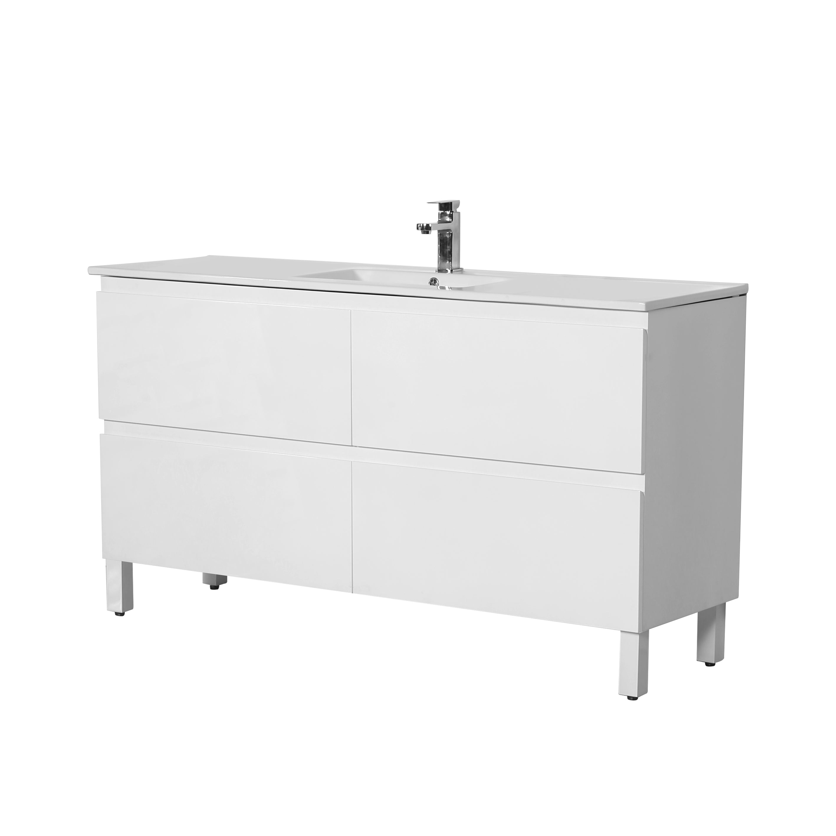 Leg Vanity Cabinet (PVC Material) 590-1500mm