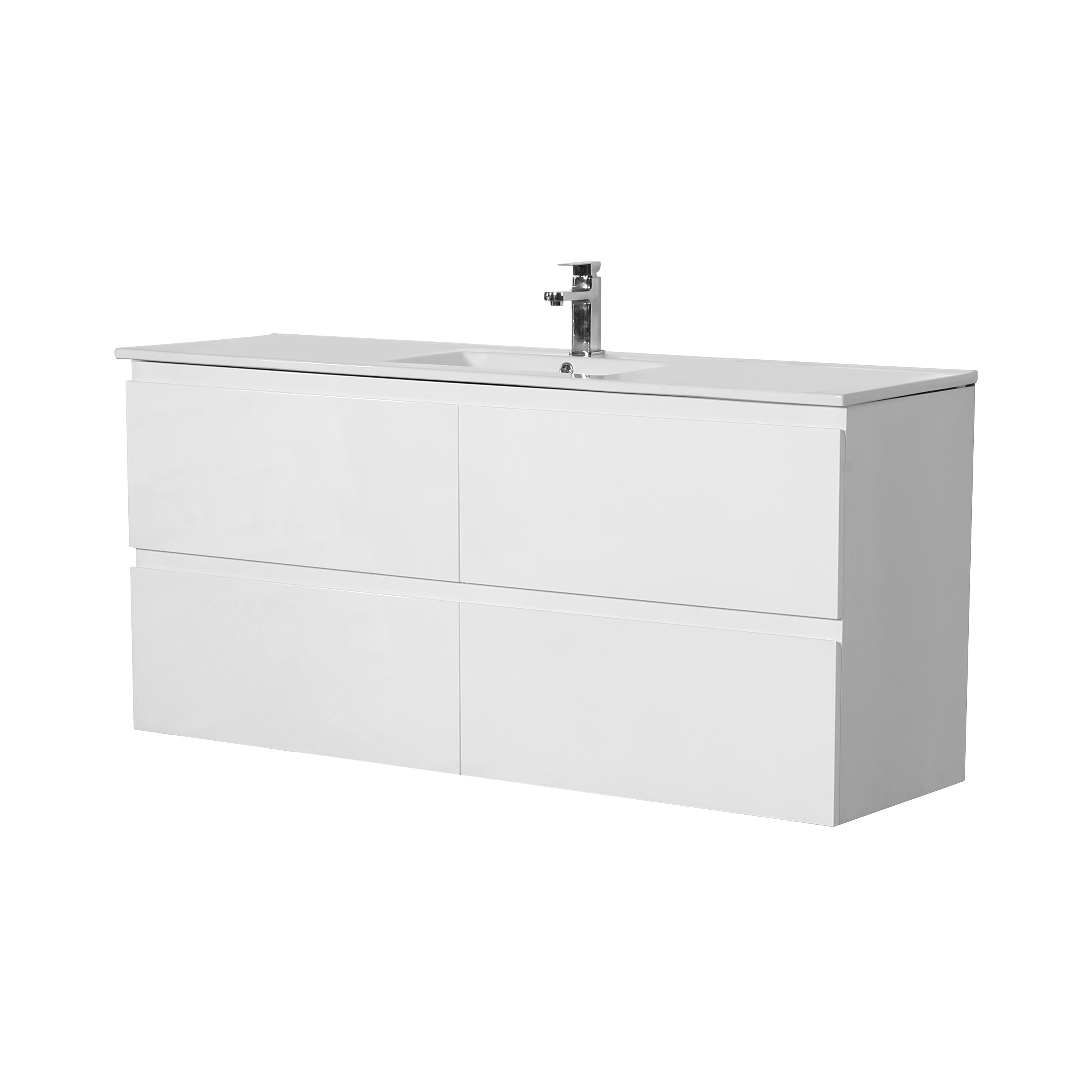 PVC Wall-Mounted Basin 590-1500mm