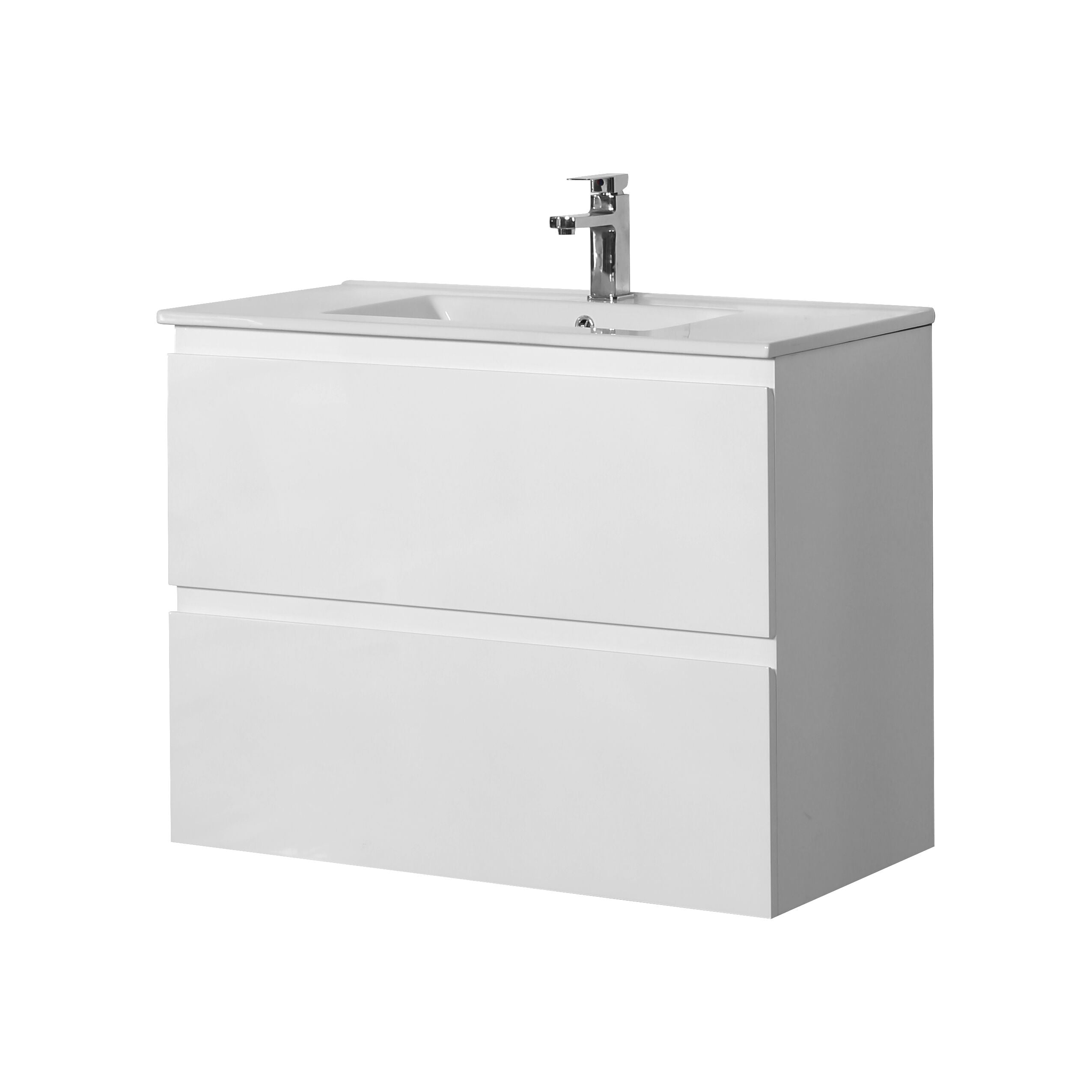 PVC Wall-Mounted Basin 590-1500mm