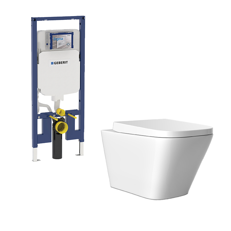 Axiom Concealed Wall-Hung Suite (Geberit)