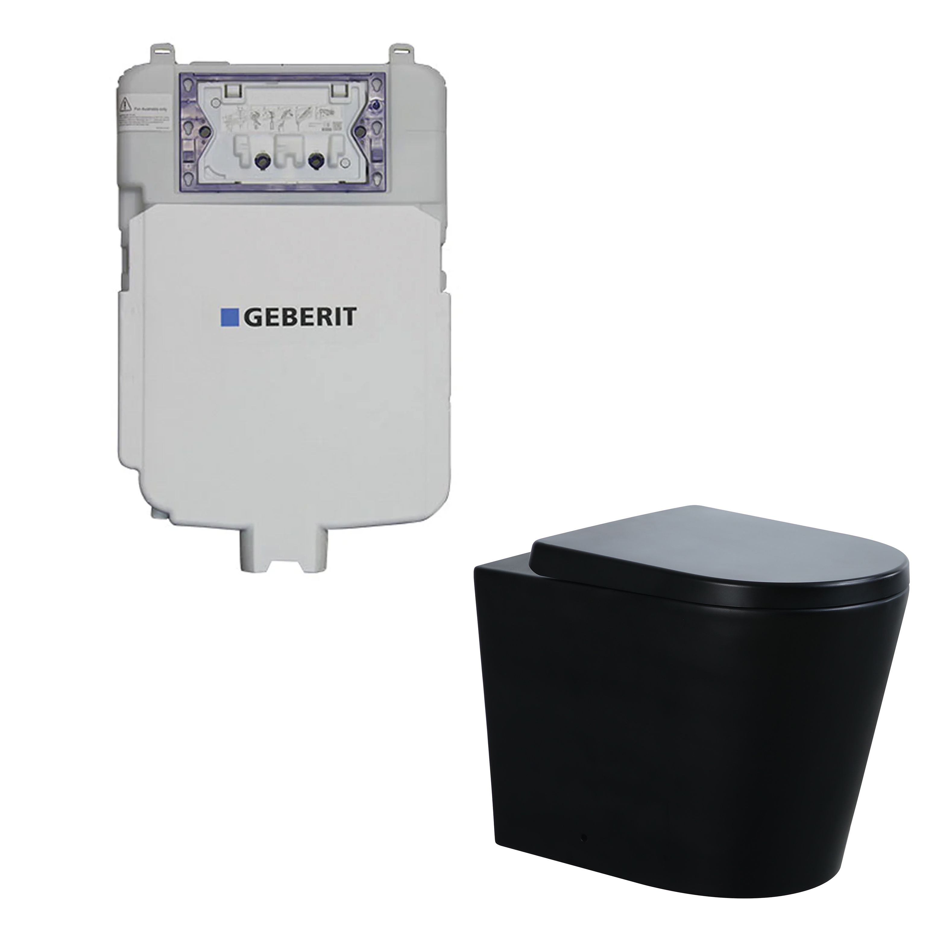 Flux Geberit inwall floor Toilet Suite