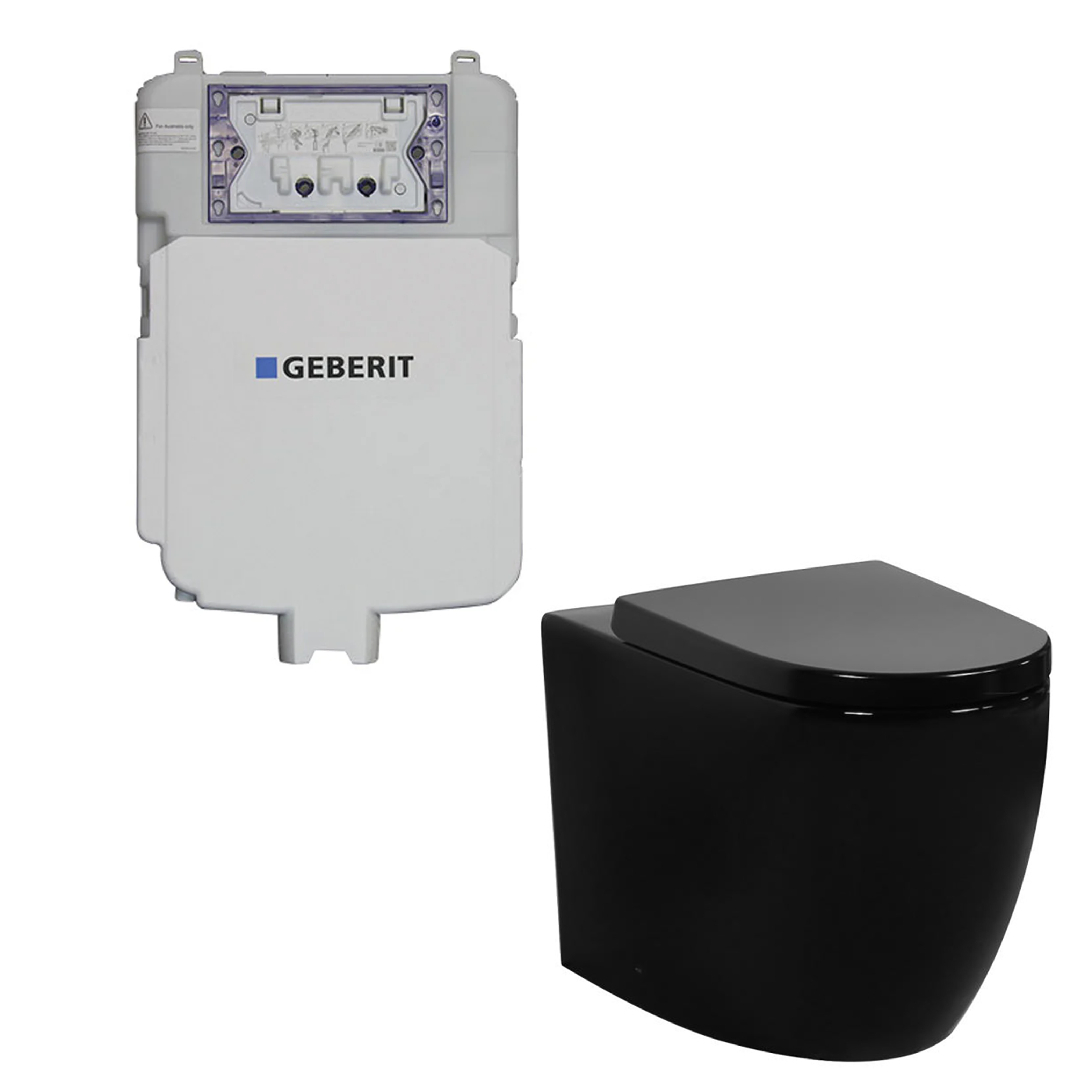 Veda Geberit inwall floor Toilet Suite