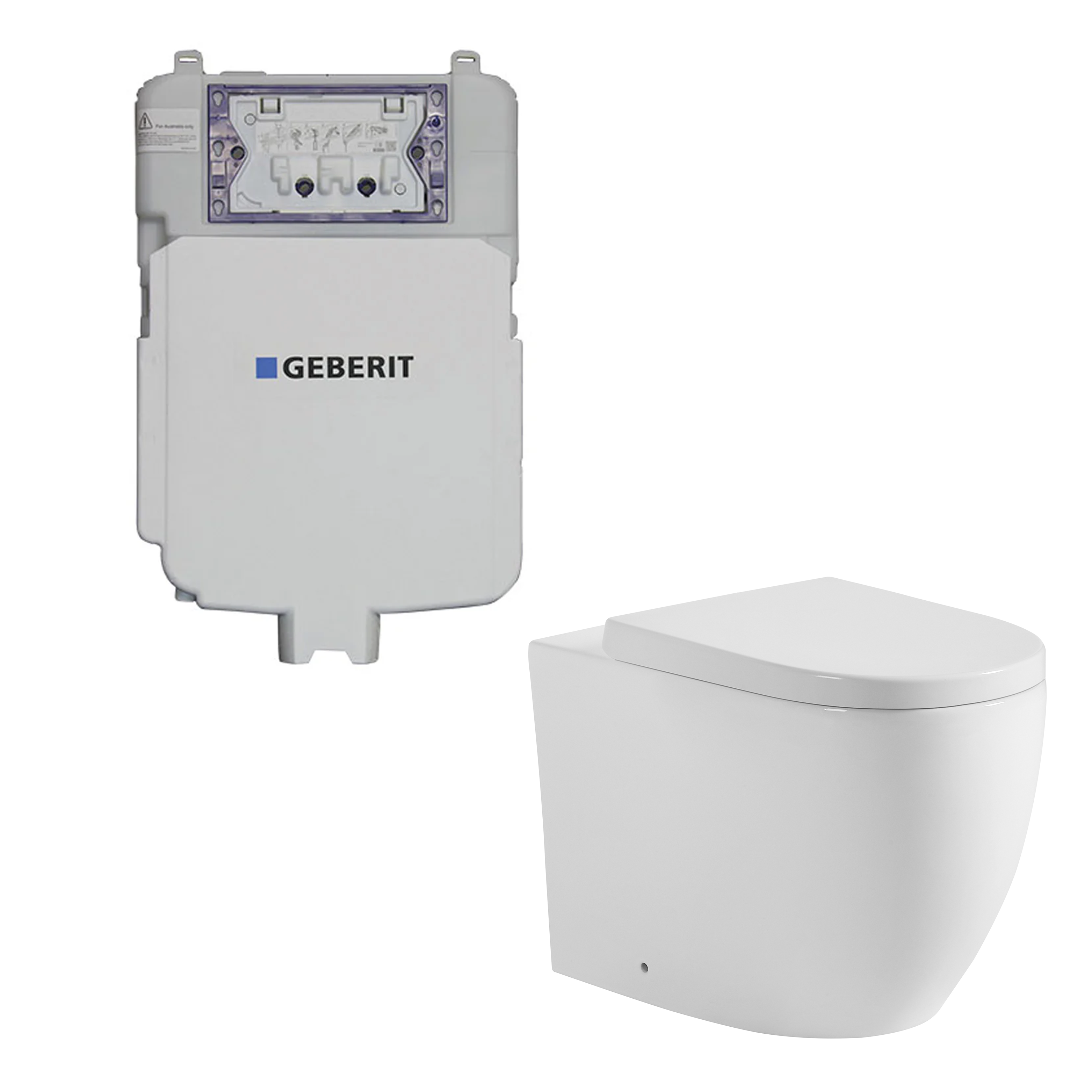 Veda Geberit inwall floor Toilet Suite