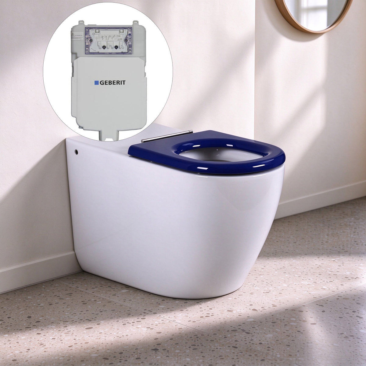 Elara Geberit inwall disable Wall-Faced Toilet suite