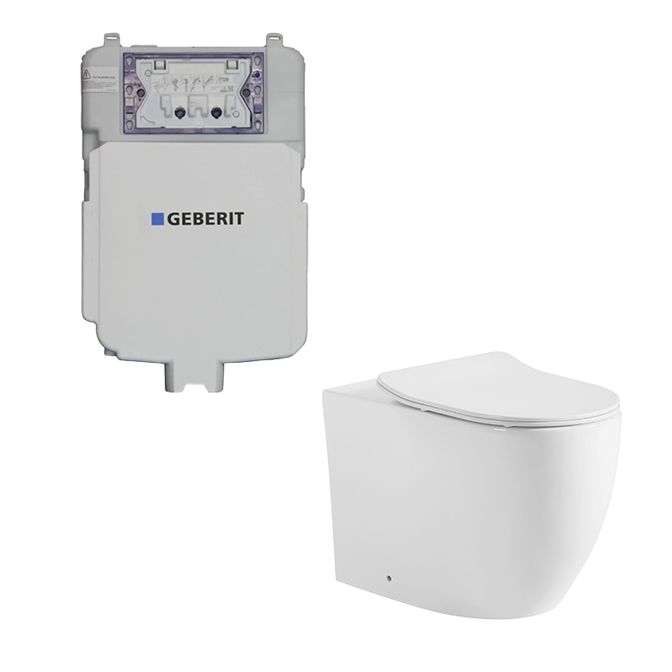 Vex Geberit inwall floor Toilet suite