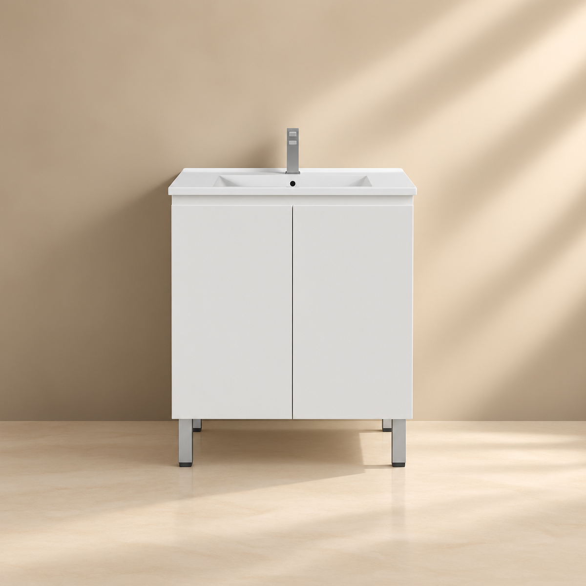 Slim Freestanding Vanity with Legs 600*360*860mm