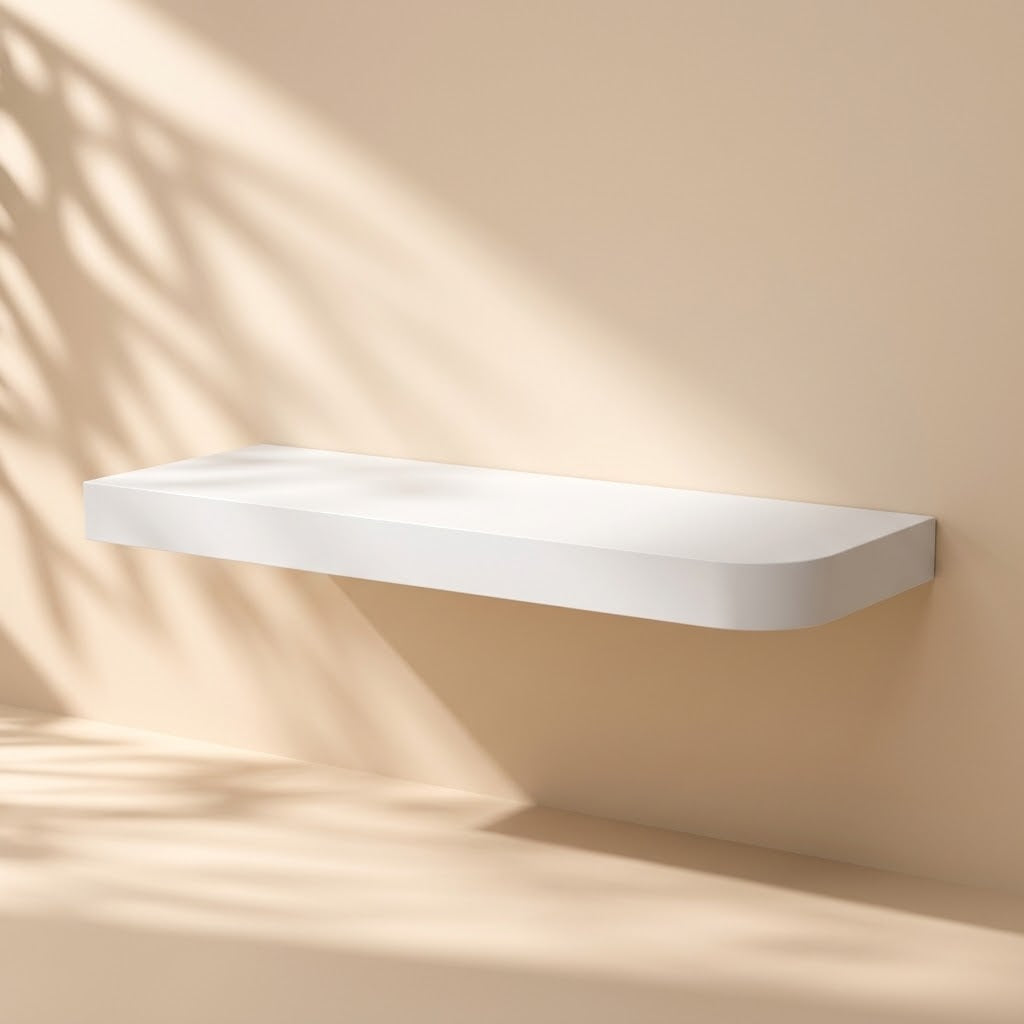 Solid Surface Bench Top - Curve 600-1800mm (Luxern)