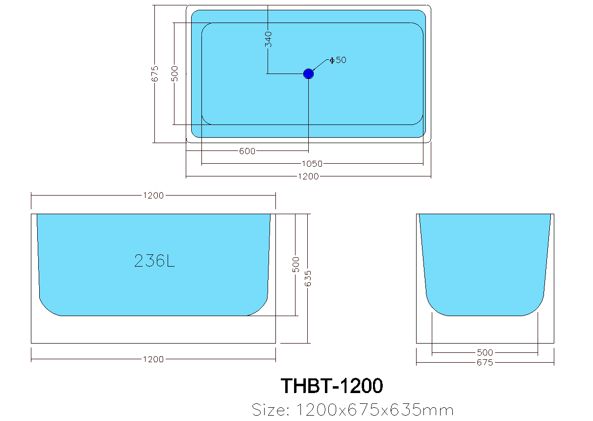 Theo Multifit Bath 990-1700mm
