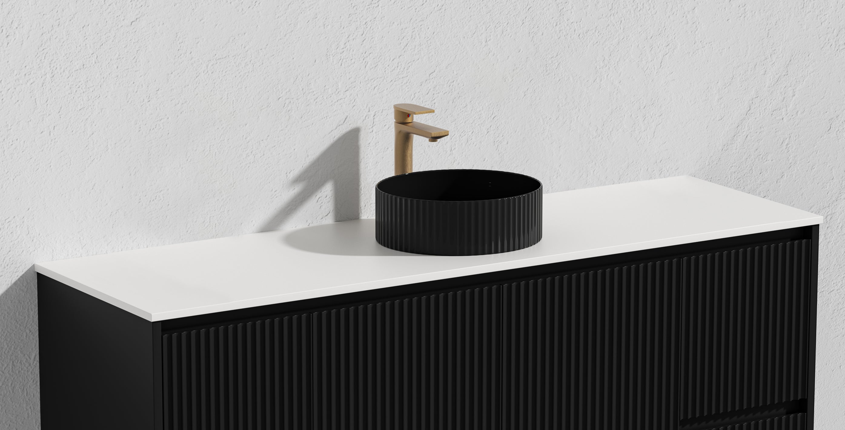 890*455*480mm Brindabella Wall Hung PVC Vanity