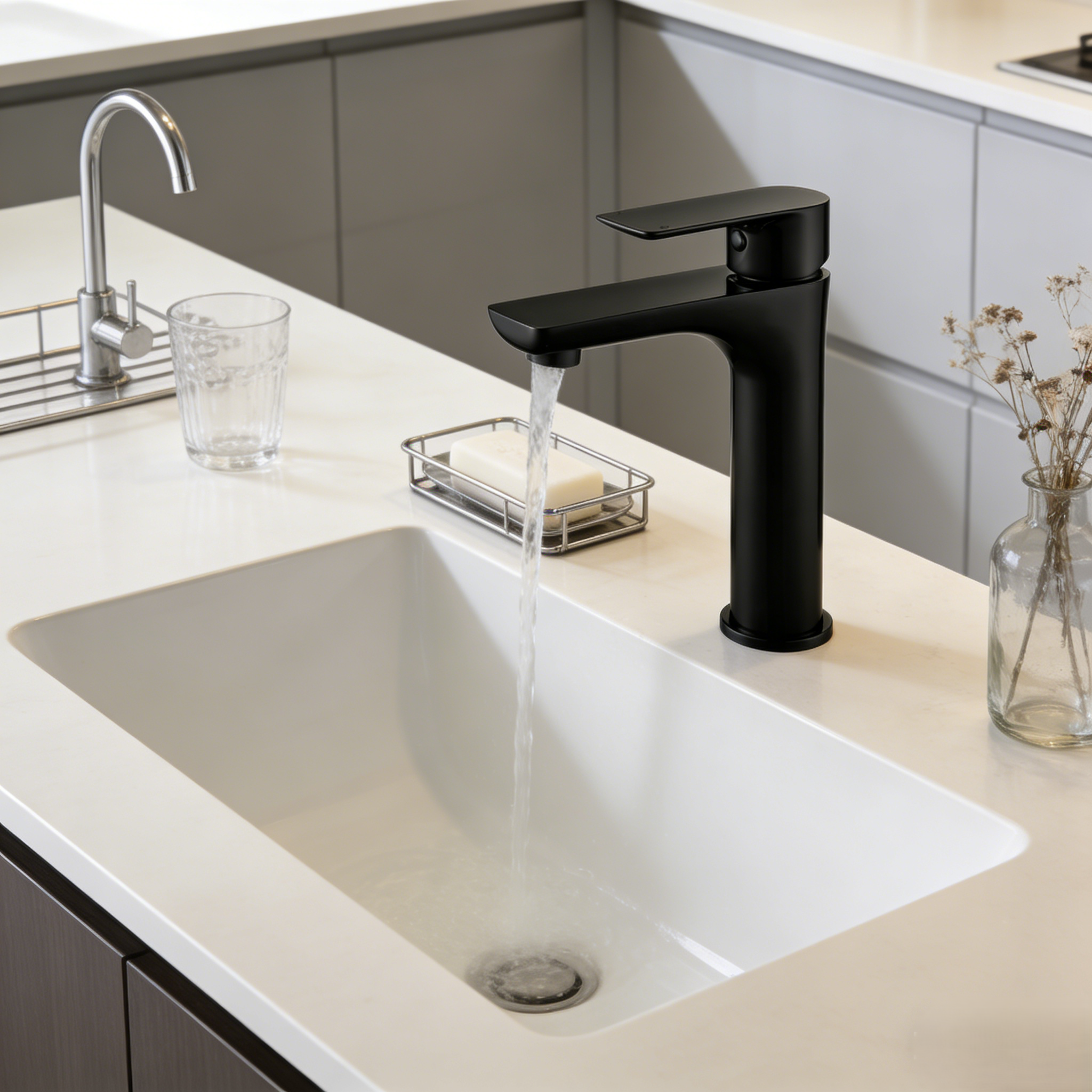 Kitchen Round Basin Mixer Tap 7.5L/Min