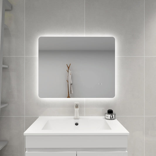 Japsper LED Backlit Mirror Pencil Edge Smart touch free controls 750-1200mm BL7560/9075/1280BM