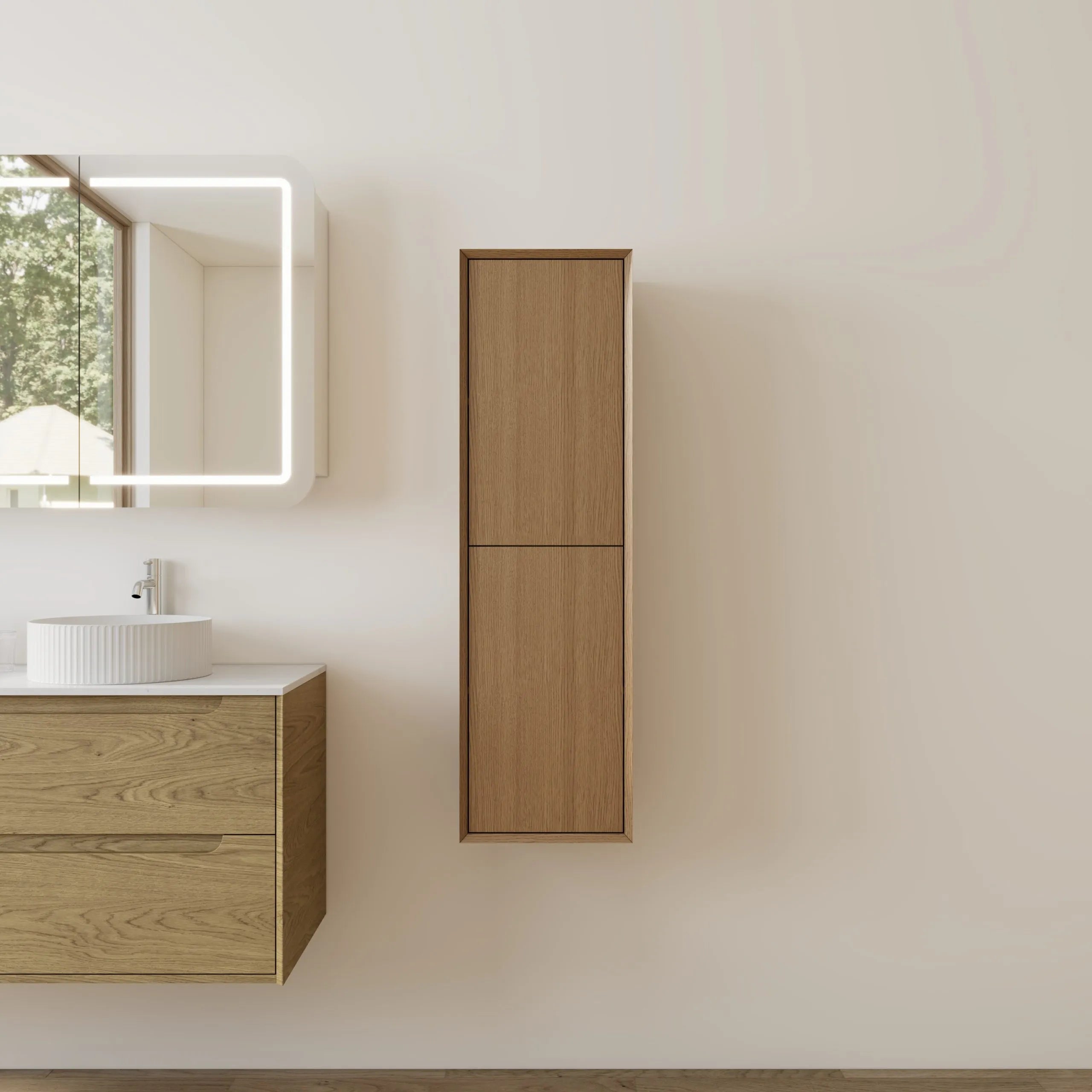 Wall Hung Side Cabinet 350*300*1200mm