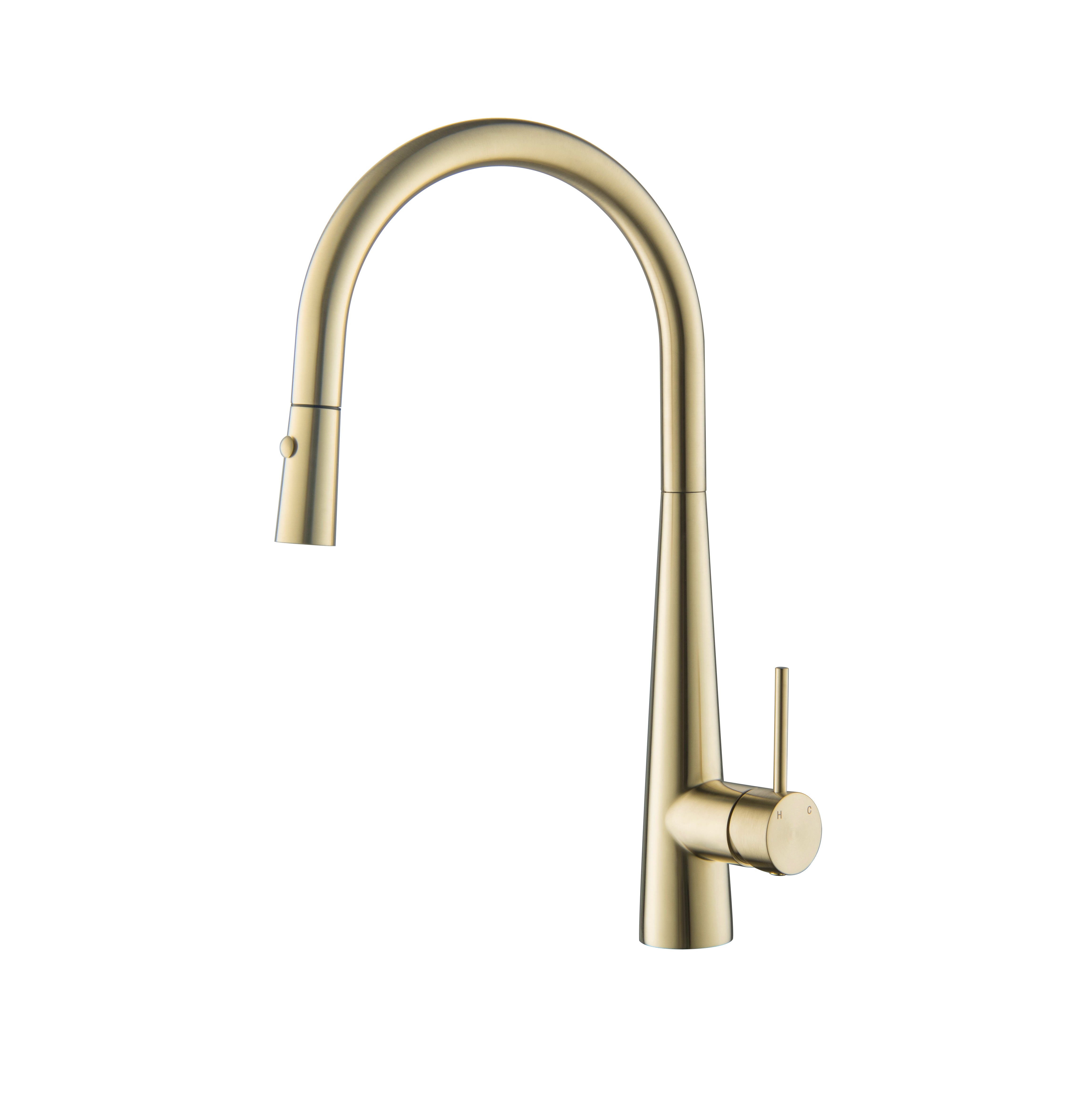 Kitchen Round Pot Pull Mixer Tap 7.5L/Min