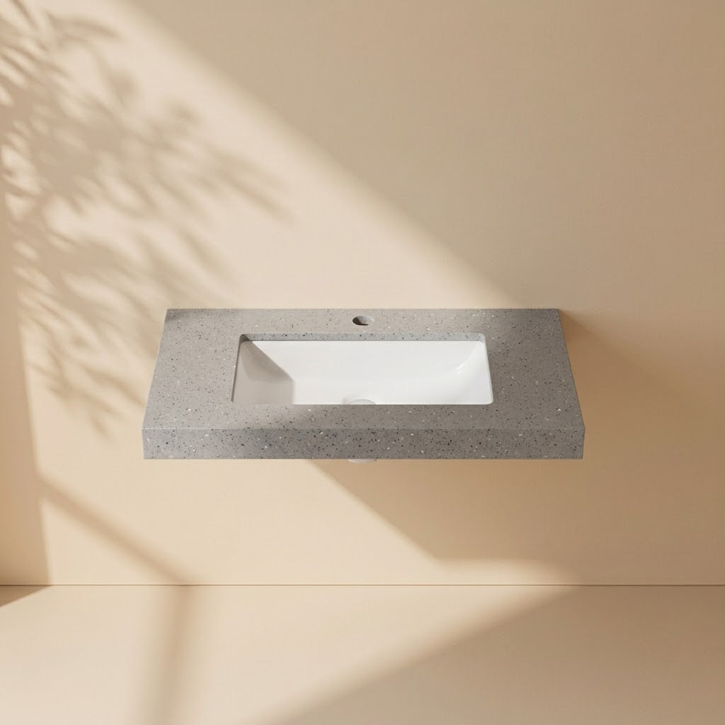 Vanity Top Speckle Grey 600-1500mm