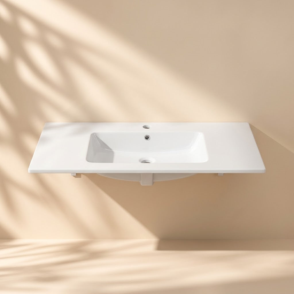 Vanity Top with Undermount Basin For Bathroom 610-1210mm (LH-VT07-610-1210D)