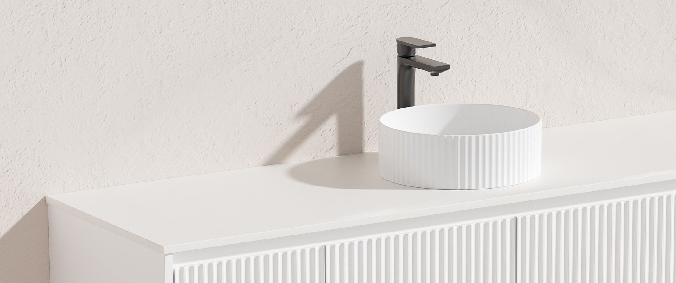 Ceto Kirribilli 1200*460*500mm PVC Wall hung push open drawer vanity