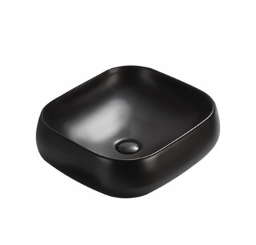 450*400*145mm Matte Black Marble Basin