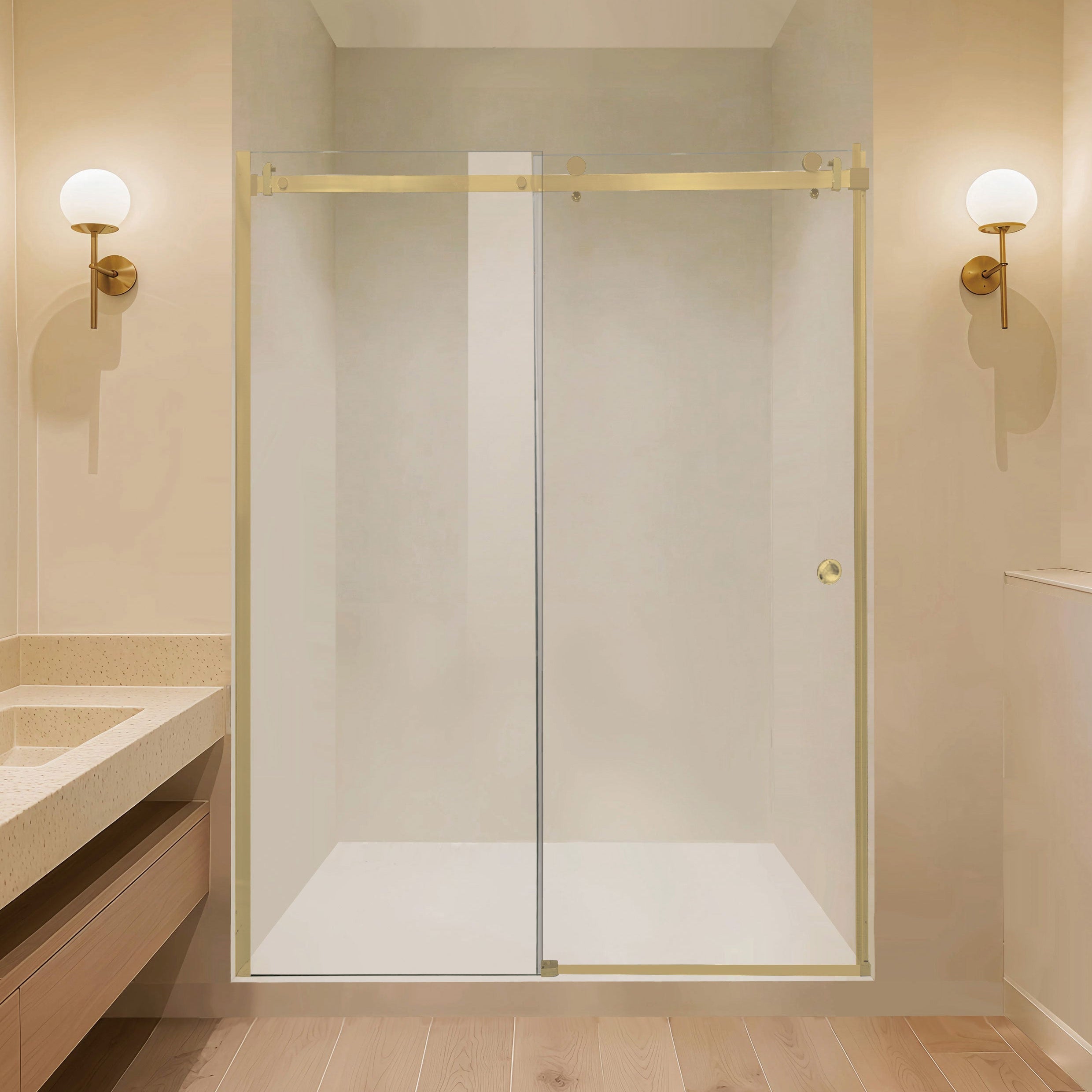 Framed Shower Screen Universal Hardware Package B