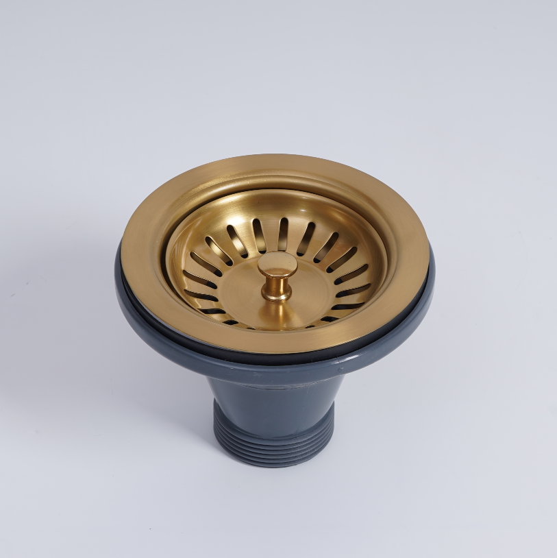 Stainless steel Basket Waste for Fireclay sinks or Quartz sinks