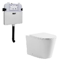 Veda R&T inwall Floor Toilet Suite