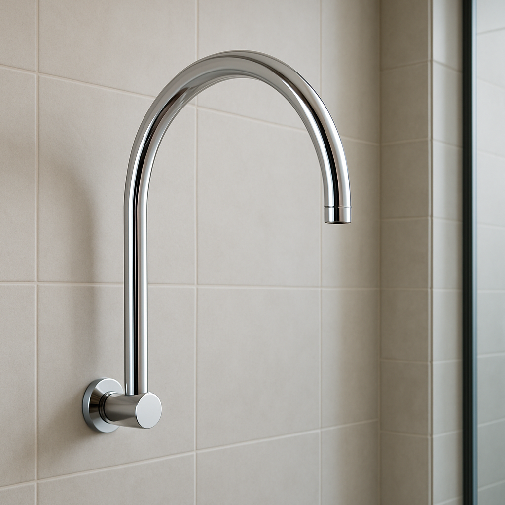 Luxury Gooseneck Shower Arm Chrome LGNWMA