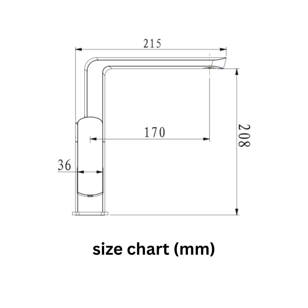Luxury Kitchen Chrome Tap Sink Mixer Tapware KM23/OKM