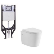 Avis R&T inwall Wall-Mounted Toilet Suite