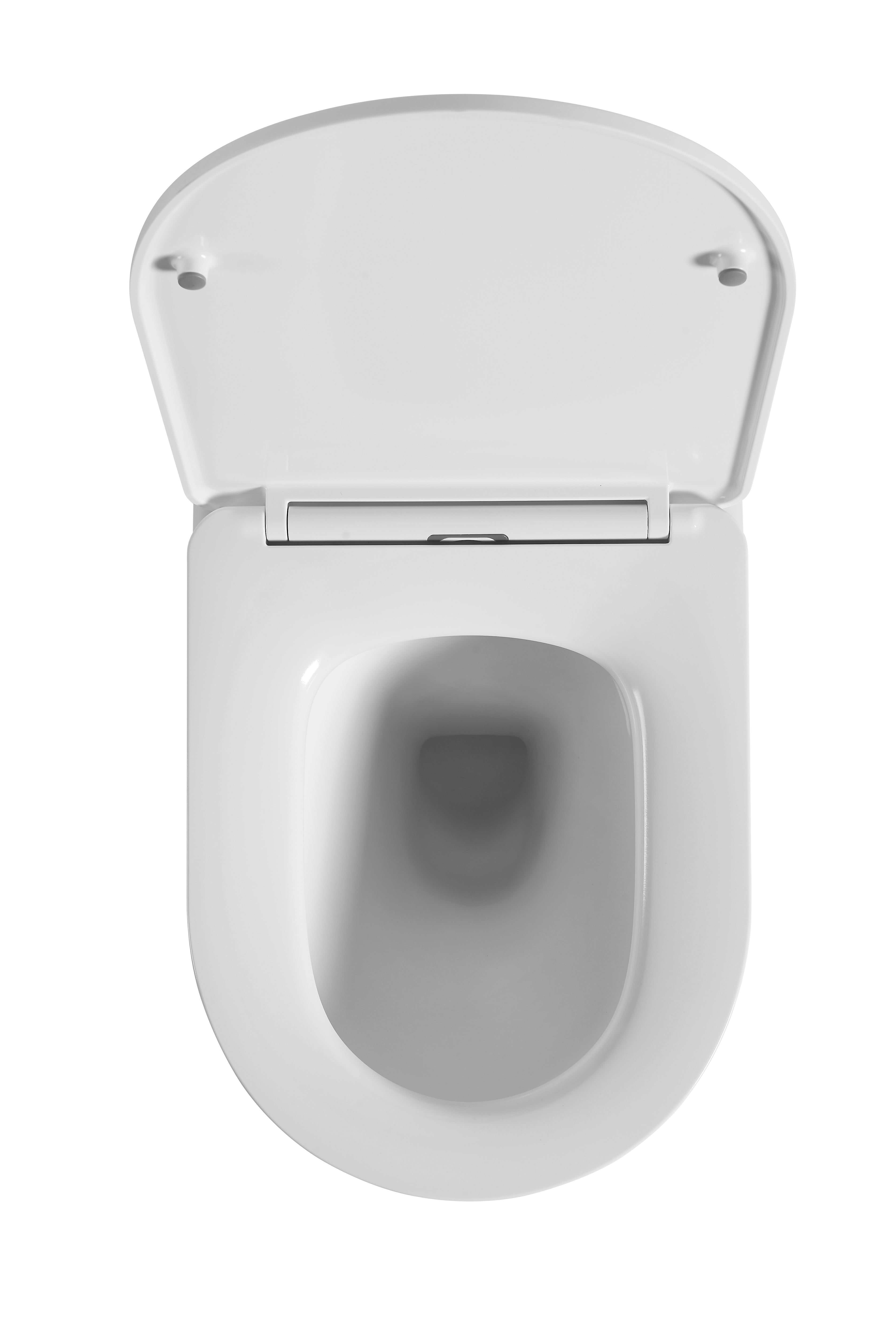 Avis Rimless  Wall Faced Floor Pan 4.5/3 Liters Dual Flush KDK102R-MW/KDK102R-MB