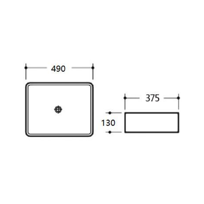 Above Counter Basin 400/480mm
