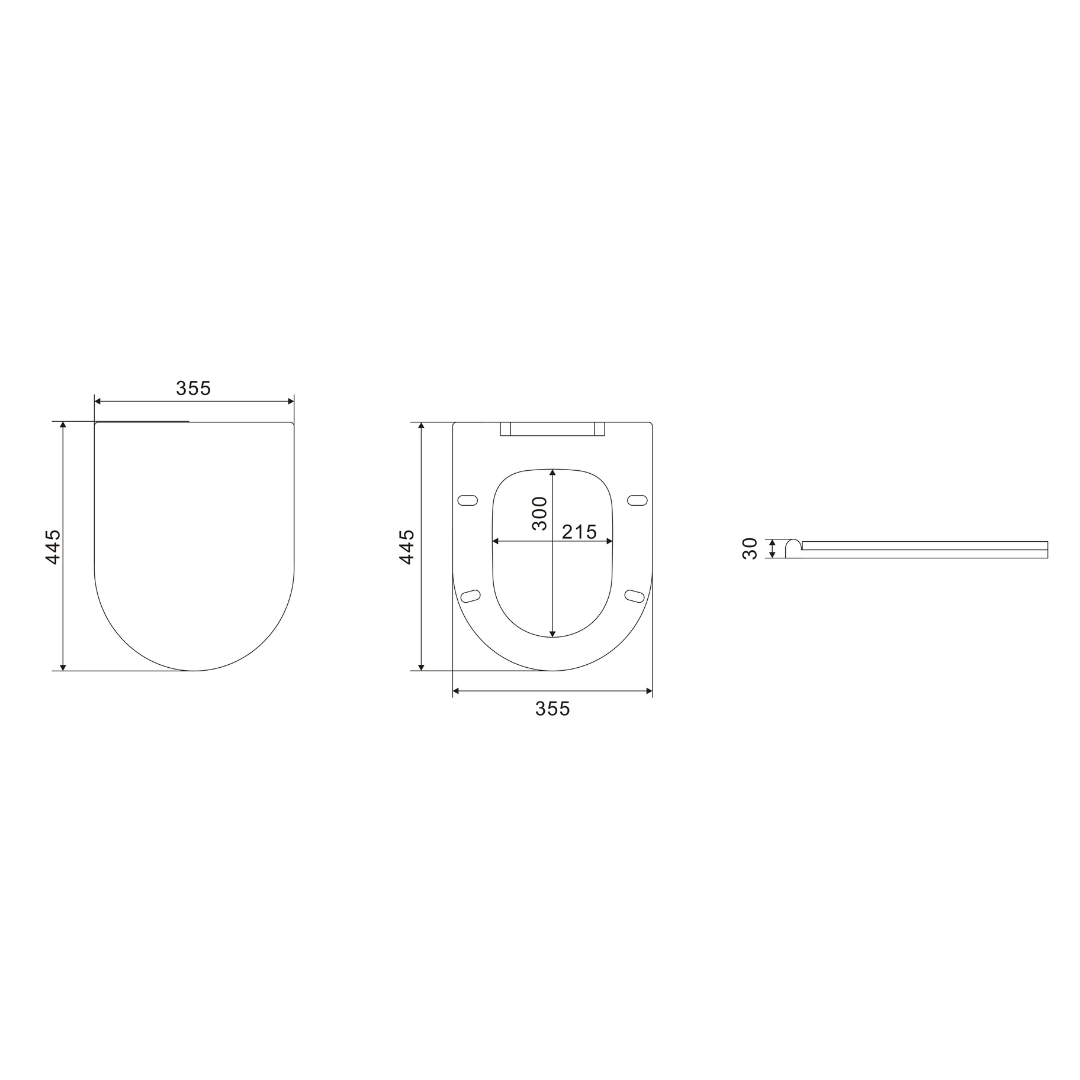 Toilet Cover For KDK022, 026, 107R, 027R, 102, 302R, 600