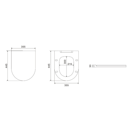 Toilet Cover For KDK022, 026, 107R, 027R, 102, 302R, 600