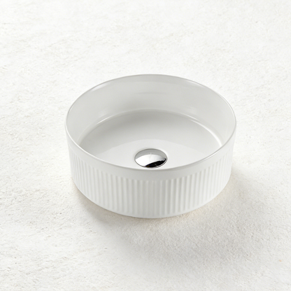 Floe Ribbed Arch Console Basin 360*360*120mm