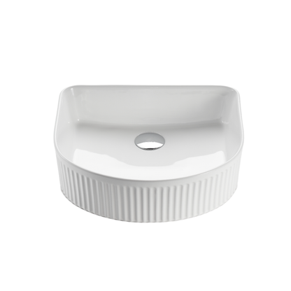 Floe Ribbed Arch Console Basin 415*365*120mm
