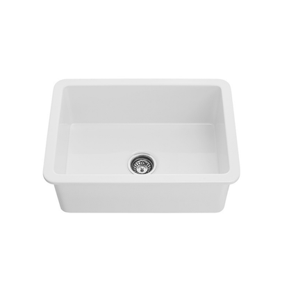 Nadia Fireclay Square insert/undermound Sinks 677*470*282mm
