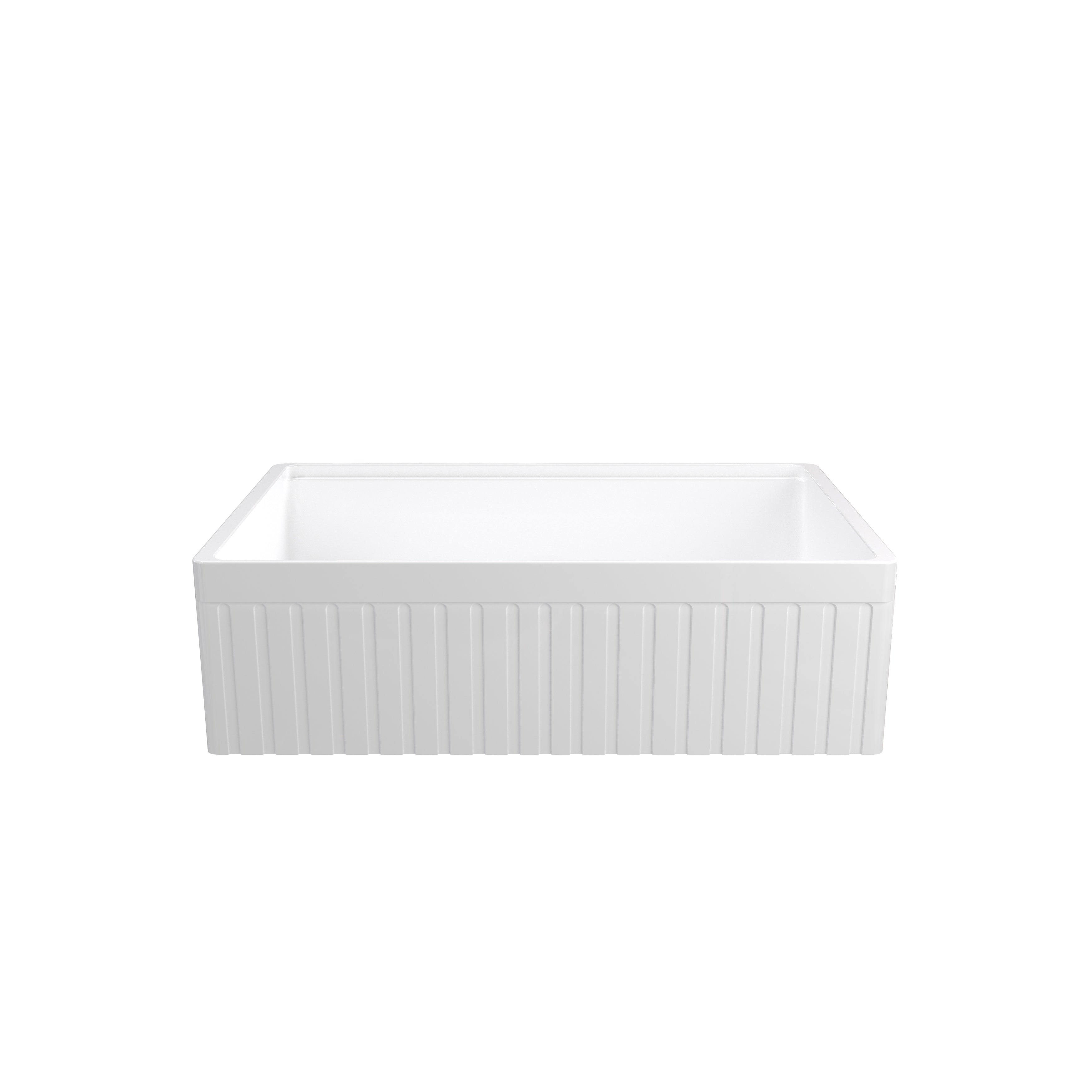 838*510*251mm Greenwich Fireclay farmhouse sinks FCSW835/FCSW835D-GW