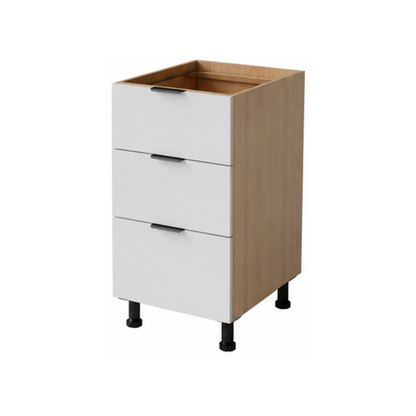 Kitchen Floor Cabinet 3 Drawer Kitchen Cupboard 400-700mm