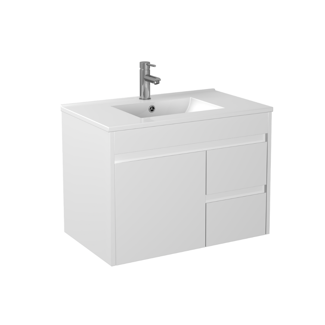 Polar PVC Slim Vanity 750*370*545mm