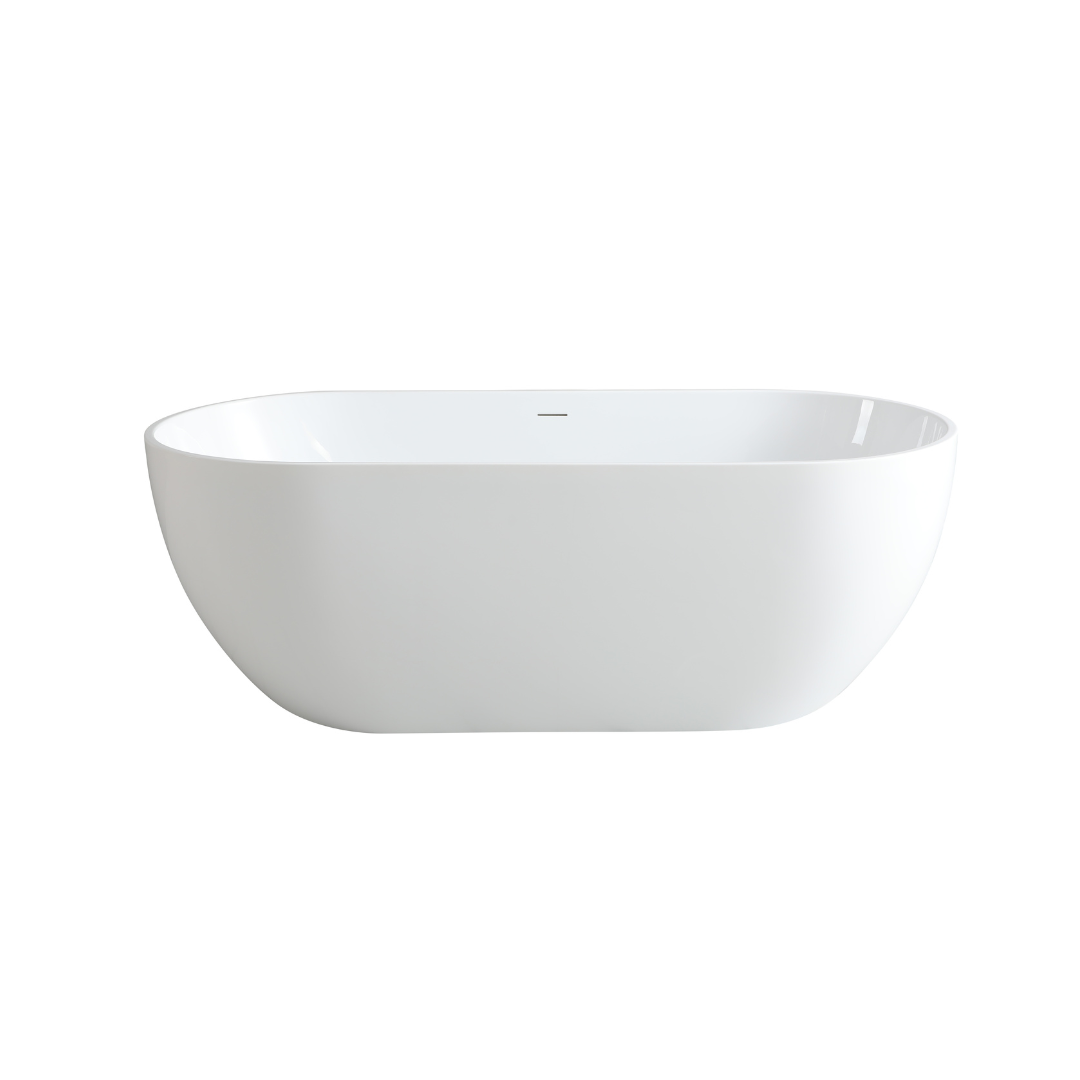 Cremis Free Standing Bathtub with Overflow 1395-1700mm