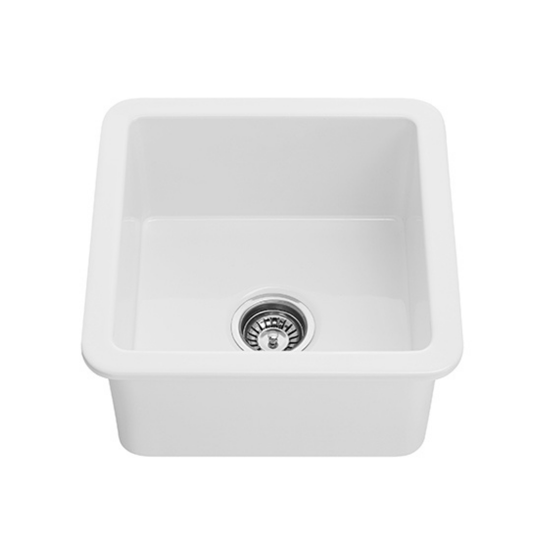 Nadia Fireclay Square insert/undermound Sink 457*457*228mm