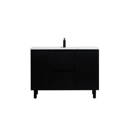 Brighton Floor Vanity 1200*460*880mm Matte Black