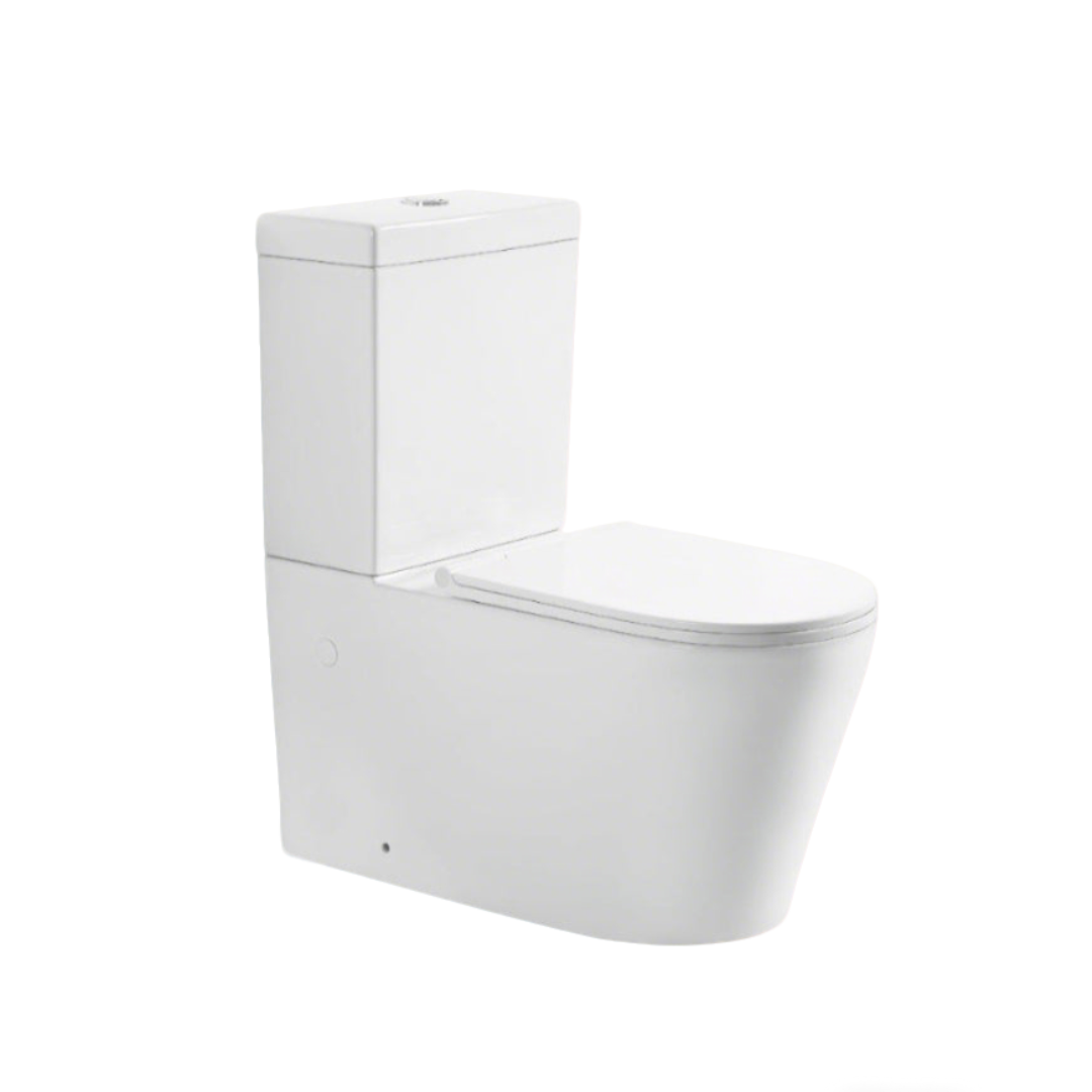 Stella Back to Wall Rimless Toilet Suite 710*390*830mm Trap Included