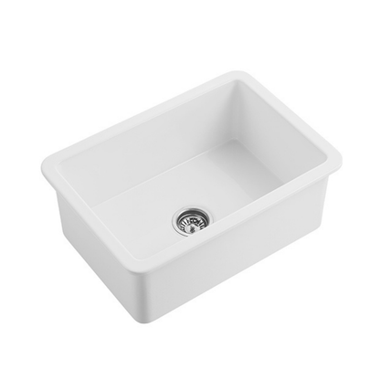 Nadia Fireclay Square insert/undermound Sinks 677*470*282mm