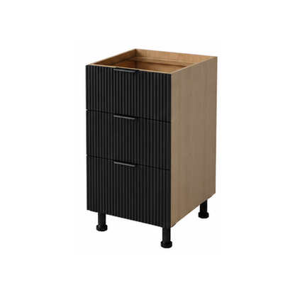 Kitchen Floor Cabinet 3 Drawer Kitchen Cupboard 400-700mm