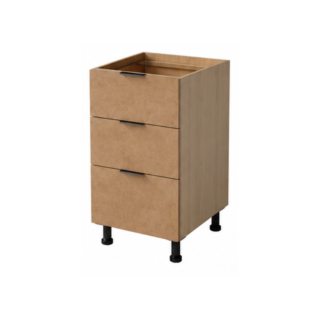 Kitchen Floor Cabinet 3 Drawer Kitchen Cupboard 400-700mm