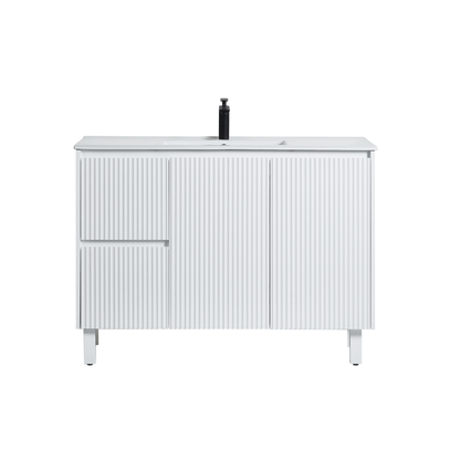 Brighton Floor Vanity 1200*460*500mm Matte White