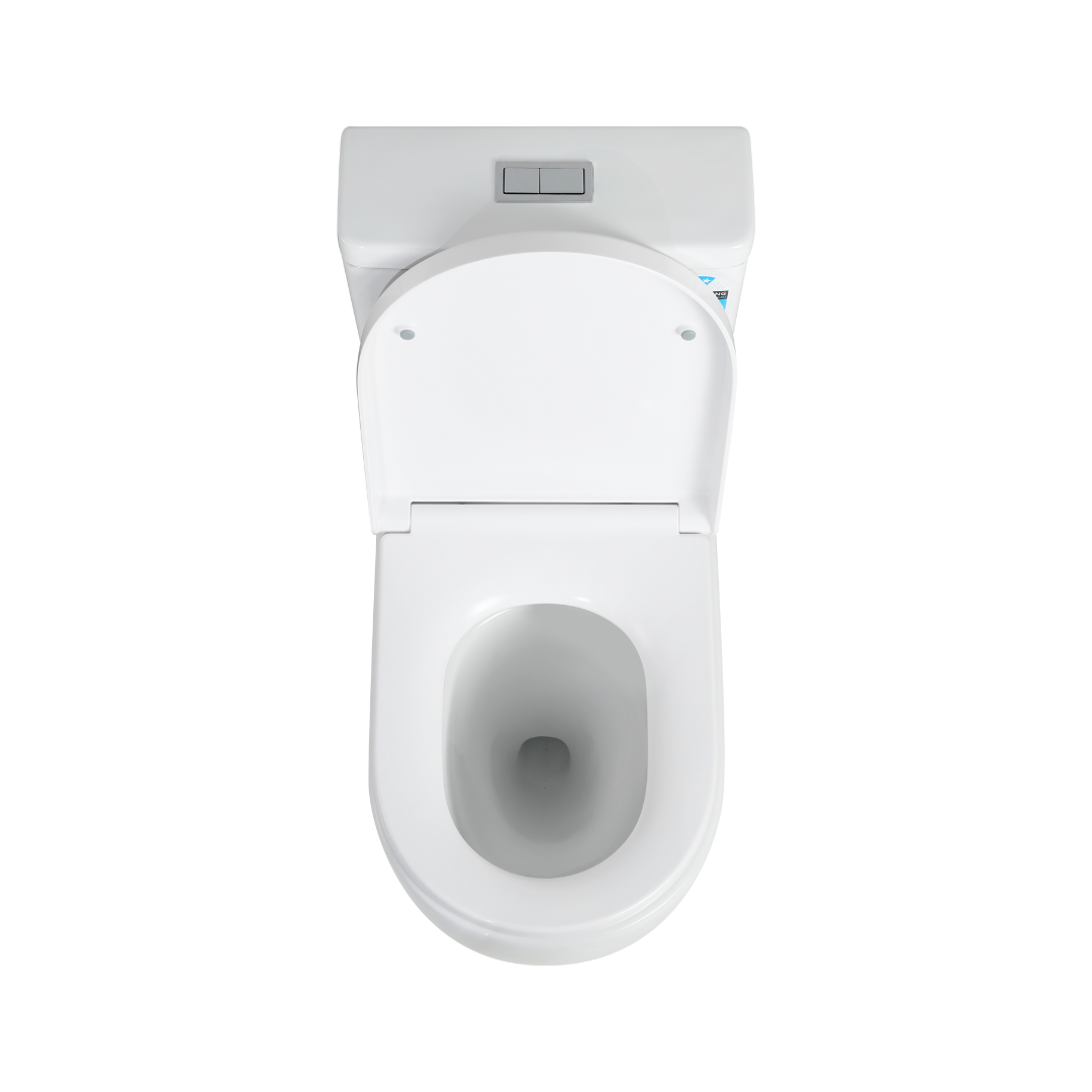 Zeus Tornado Flush Back to Wall Rimless Toilet Suite 660*385*870mm Trap Included