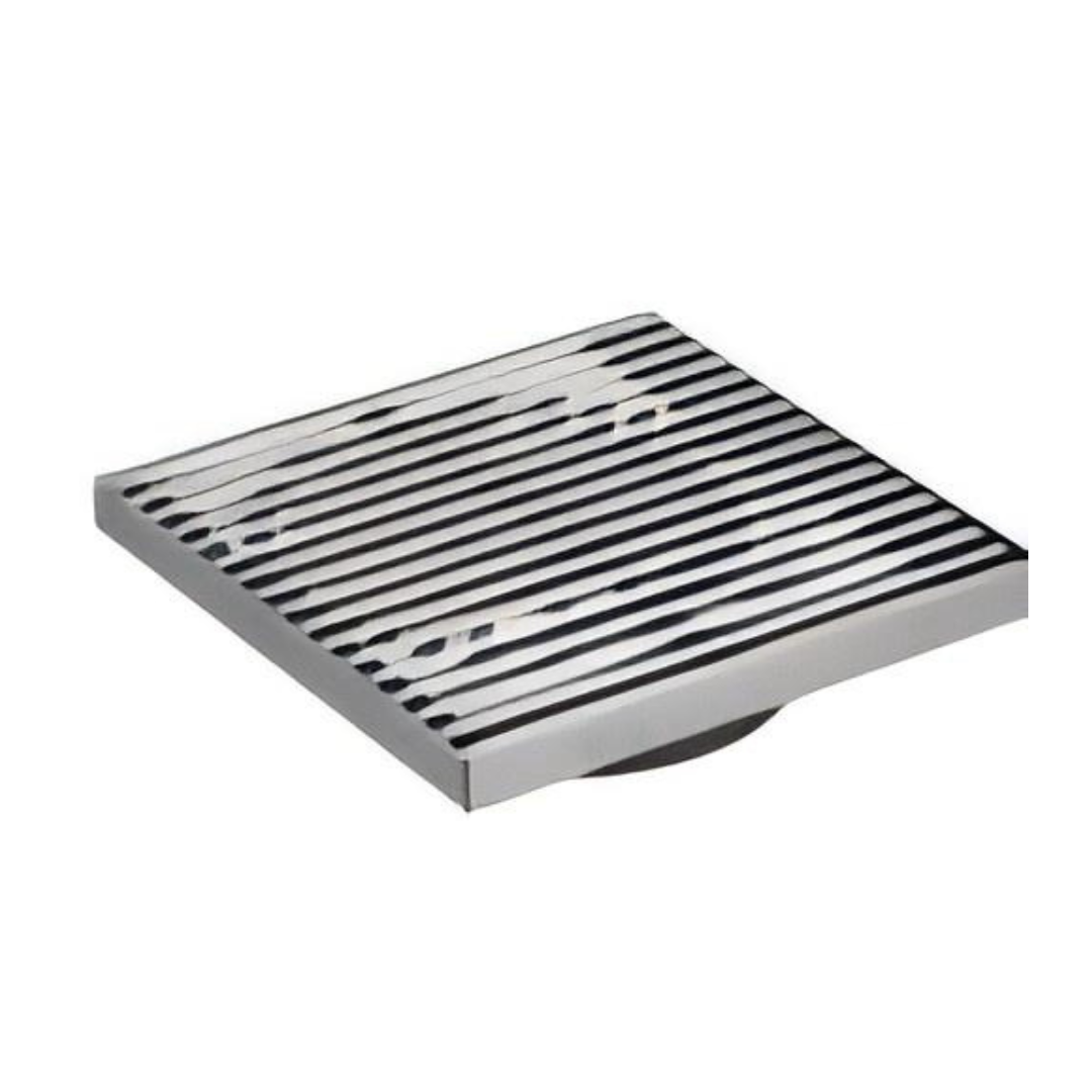 Grills square floor drain 80mm