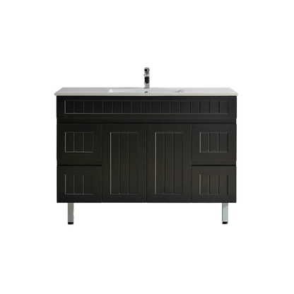 Ceto ACACIA 1200*460*860mm free standing Matte Black Vanity