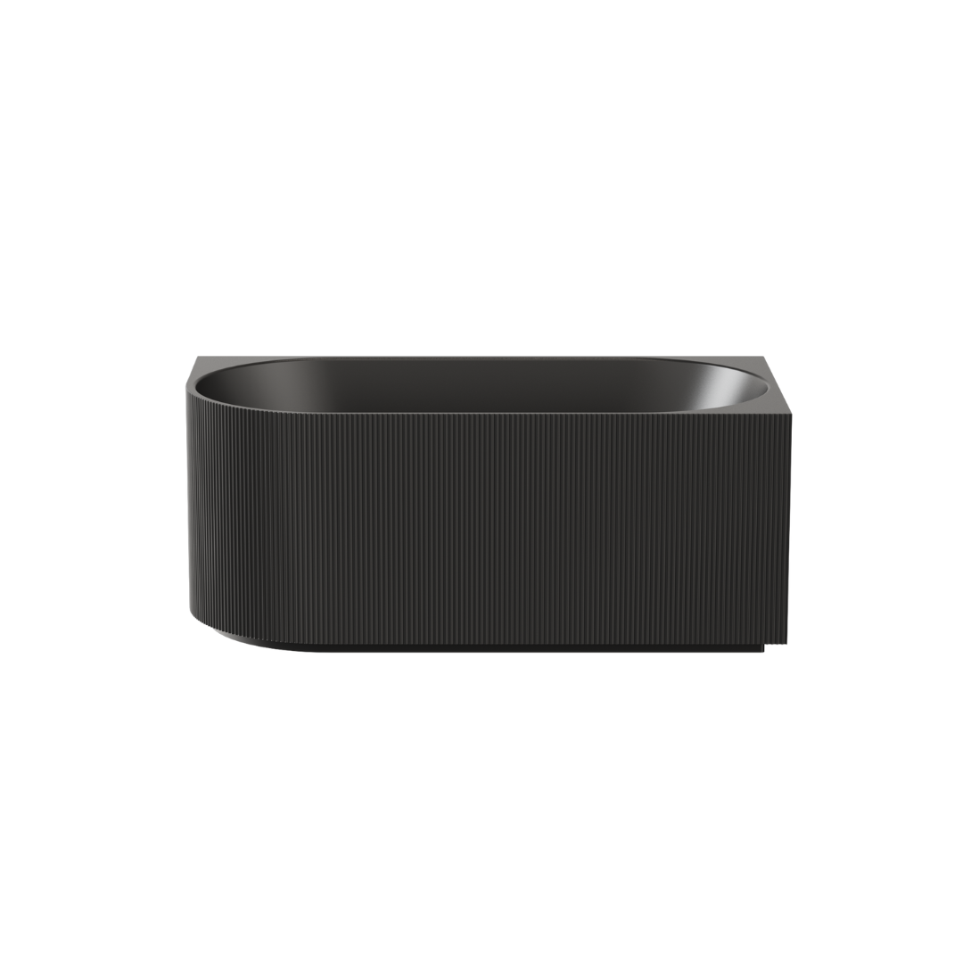 Carpi Groove Oval Bathtub 1500/1700mm